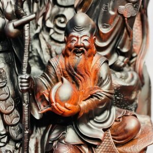 Tam Đa Phúc - Lộc - Thọ cây tùng Gỗ Trắc