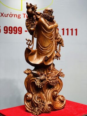 Bồ Đề Đạt Ma Gỗ Hương