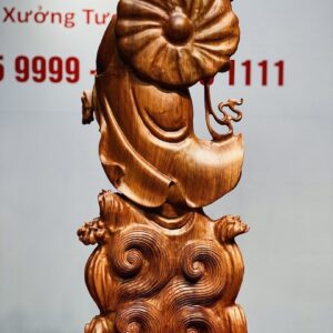 Bồ Đề Đạt Ma Gỗ Hương