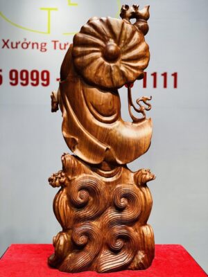 Bồ Đề Đạt Ma Gỗ Hương