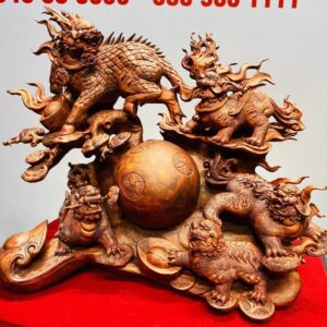 Ngũ Linh vờn cầu Gỗ Sưa
