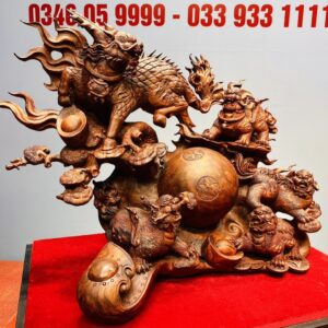 Ngũ Linh vờn cầu Gỗ Sưa