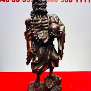 Tế Công Cầm Bình Rượu Gỗ Trắc