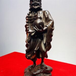 Tế Công Cầm Bình Rượu Gỗ Trắc