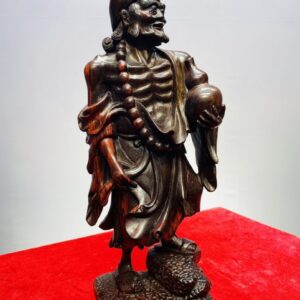 Tế Công Cầm Bình Rượu Gỗ Trắc