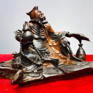 Tế Công Ngồi Uống Rượu Gỗ Trắc