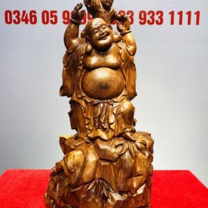 Di Lạc Hoan Hỷ Cõng Tiểu Gỗ Cẩm Lai