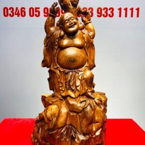Di Lạc Hoan Hỷ Cõng Tiểu Gỗ Cẩm Lai