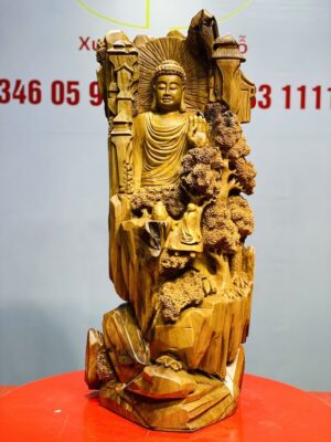 Nhất Tâm Bái Phật Gỗ Hương