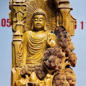 Nhất Tâm Bái Phật Gỗ Hương