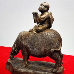 Mục Đồng Chăn Trâu Gỗ Trắc
