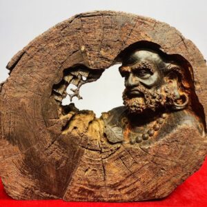 Diện Đạt Ma Gỗ Trắc