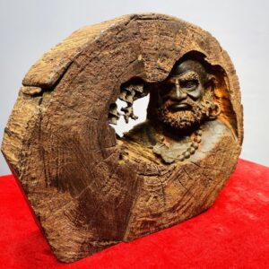 Diện Đạt Ma Gỗ Trắc