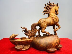 Nhất Mã Gậy Như Ý Gỗ Sưa
