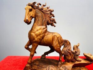 Nhất Mã Gậy Như Ý Gỗ Sưa