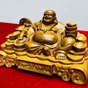 Di Lạc Vạn Sự Như Ý Gỗ Bách Xanh