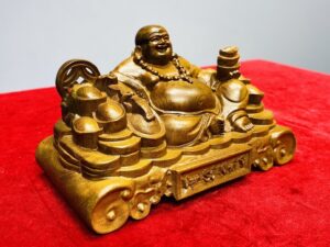 Di Lạc Vạn Sự Như Ý Gỗ Bách Xanh