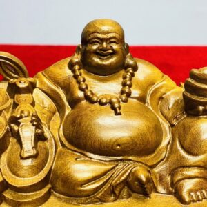 Di Lạc Vạn Sự Như Ý Gỗ Bách Xanh