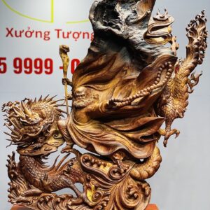 Đạt Ma Hàng Long Gỗ Cẩm