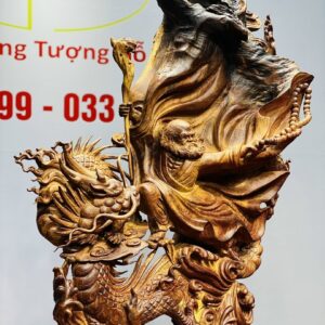 Đạt Ma Hàng Long Gỗ Cẩm
