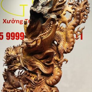 Đạt Ma Hàng Long Gỗ Cẩm