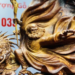 Đạt Ma Hàng Long Gỗ Cẩm