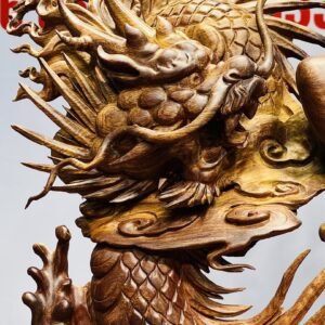 Đạt Ma Hàng Long Gỗ Cẩm