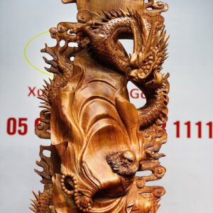 Đạt Ma Hàng Tam Long Gỗ Hương