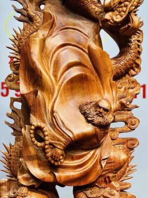 Đạt Ma Hàng Tam Long Gỗ Hương
