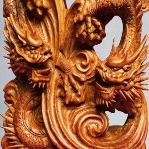Đạt Ma Hàng Tam Long Gỗ Hương