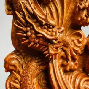 Đạt Ma Hàng Tam Long Gỗ Hương
