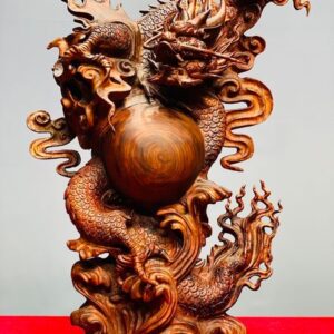 Nhất Long Vờn Ngọc Gỗ Sưa