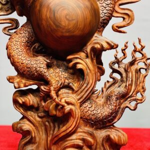 Nhất Long Vờn Ngọc Gỗ Sưa