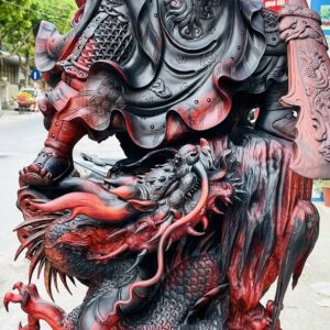 Quan Công Phục Long Gỗ Trắc