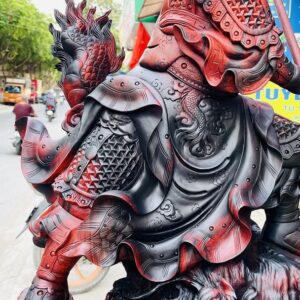 Quan Công Phục Long Gỗ Trắc