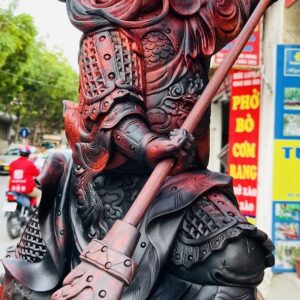 Quan Công Phục Long Gỗ Trắc