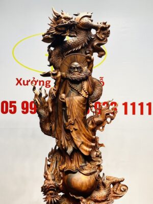 Đạt Ma Tam Long Tam Ngọc Gỗ Sưa