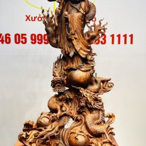 Đạt Ma Tam Long Tam Ngọc Gỗ Sưa