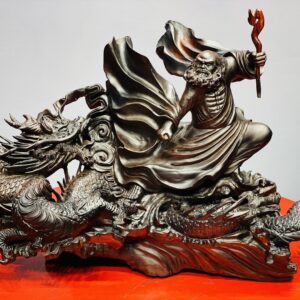 Đạt Ma Múa Võ Hàng Long Gỗ Trắc