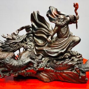 Đạt Ma Múa Võ Hàng Long Gỗ Trắc