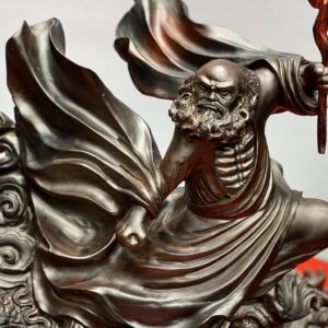 Đạt Ma Múa Võ Hàng Long Gỗ Trắc