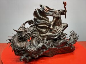 Đạt Ma Múa Võ Hàng Long Gỗ Trắc