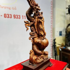Đạt Ma Hàng Long Ngọc Gỗ Sưa