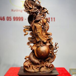 Đạt Ma Hàng Long Ngọc Gỗ Sưa