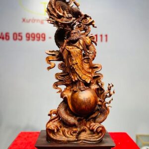 Đạt Ma Hàng Long Ngọc Gỗ Sưa