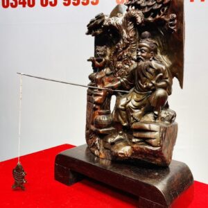 Lã Vọng Câu Cá Gỗ Trắc