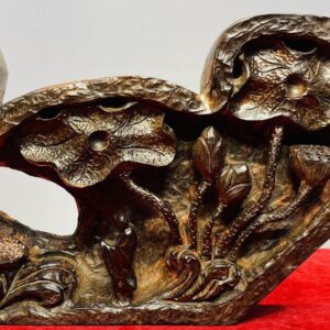 Nhất Tâm Bái Phật Hoa Sen Gỗ Trắc