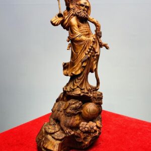 Đạt Ma Phục Song Nghê Gỗ Sưa