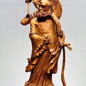 Đạt Ma Phục Song Nghê Gỗ Sưa