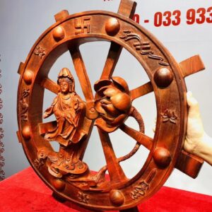 Tranh Gỗ Phật Quan Âm Gỗ Hương
